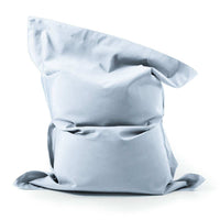Grey Sailcloth Bean Bag