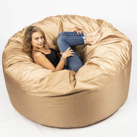 TiTAN Giant Outdoor Bean Bag Sand Beige