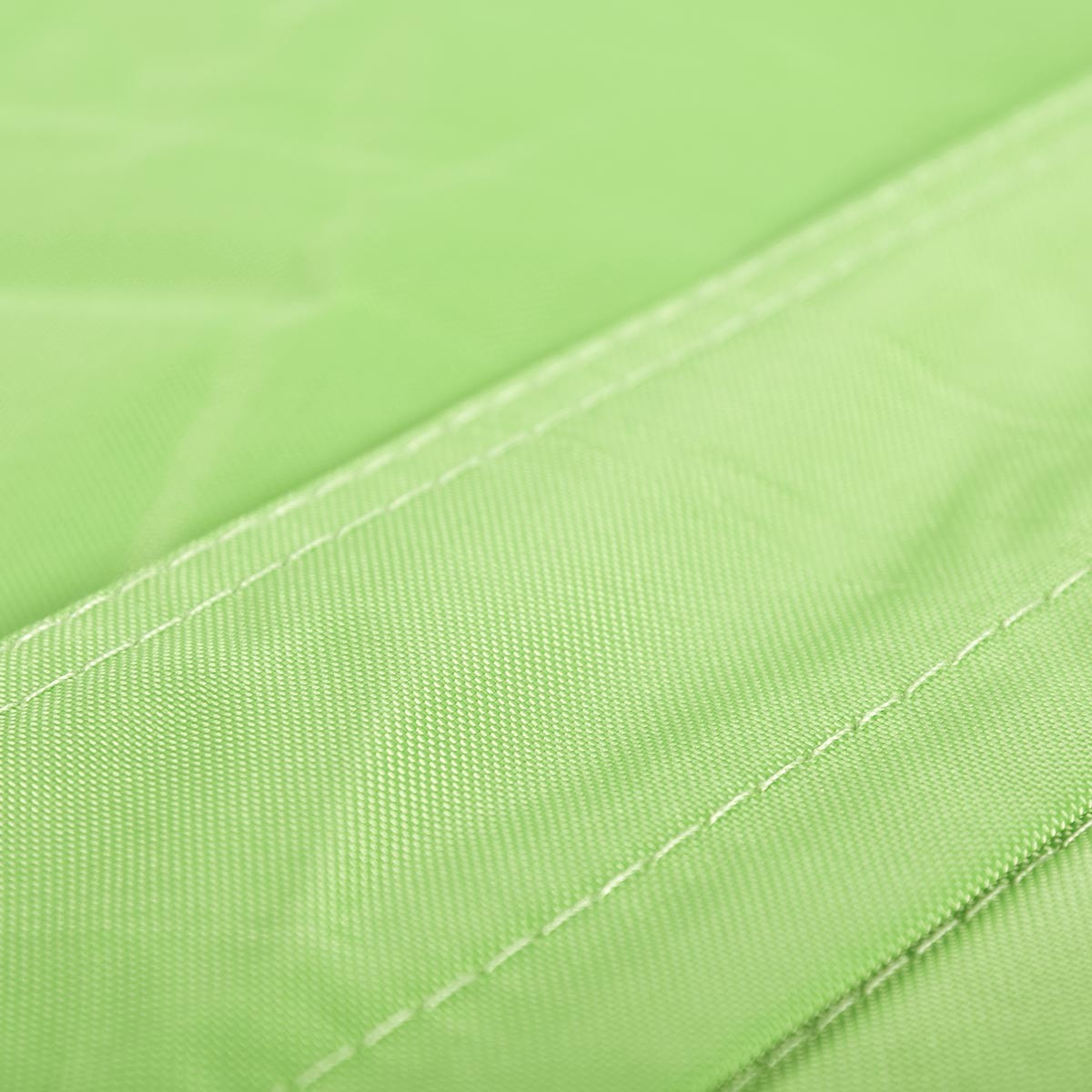 Pouf Géant XXL Vert BiG52 Classic - tissu vert extérieur/intérieur, gros grain et surpiqûres visibles