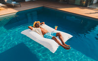 White Pool Bean Bag