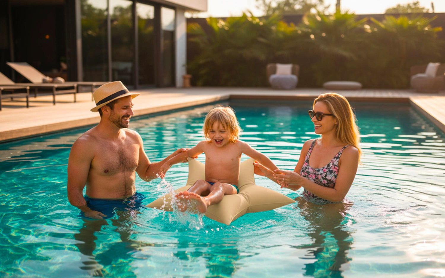 pouf piscine flottant pool big52 enfant