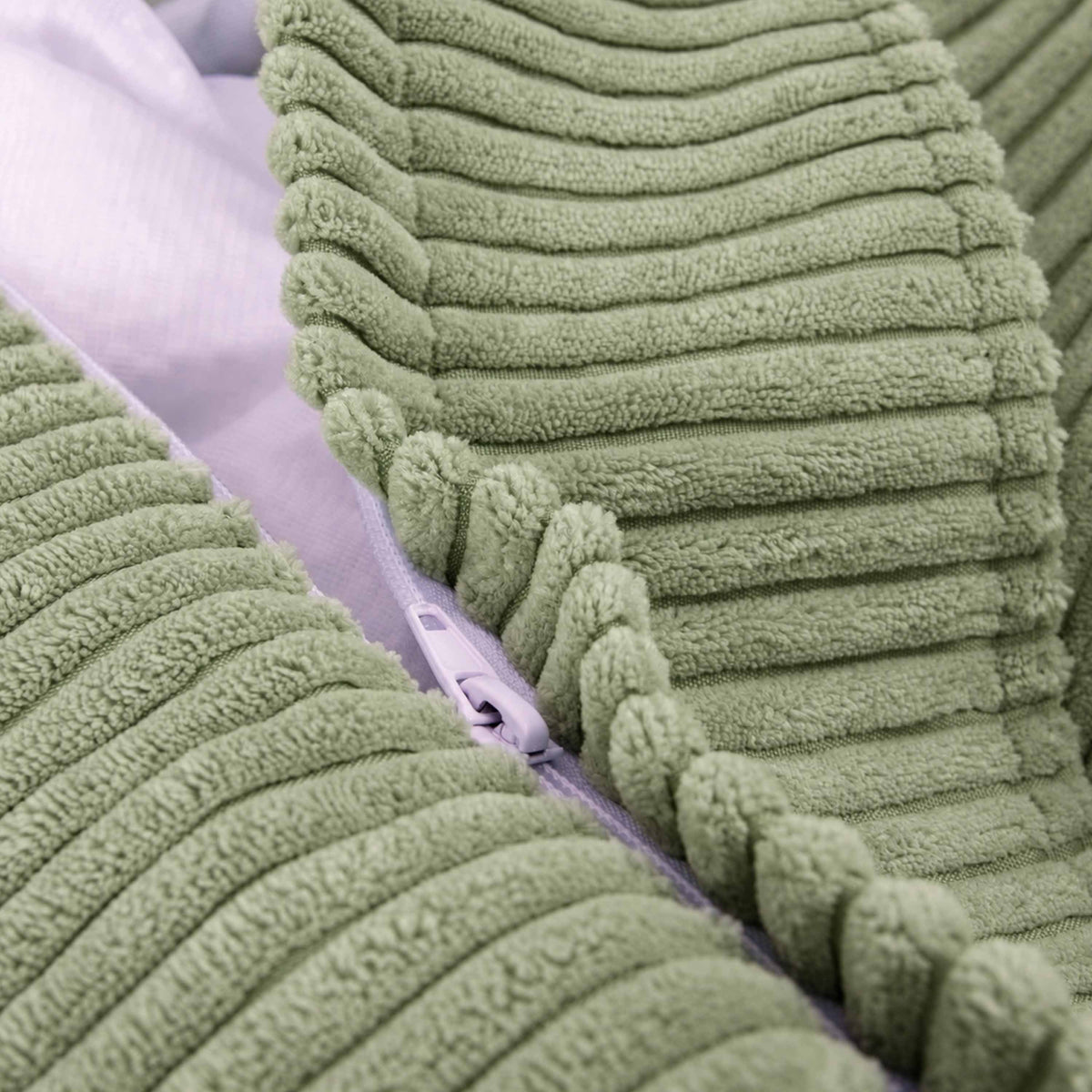 Kids' Corduroy Bean Bag Chair Sage Green