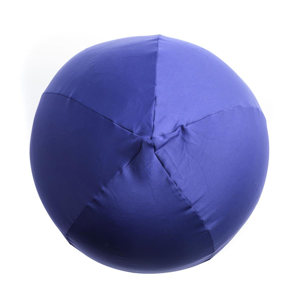 Pouf Poire Stretch Bleu Marine, pouf intérieur géant en tissu ultra souple, couleur bleu marine