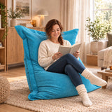 Sky Blue Corduroy Bean Bag