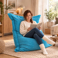 Sky Blue Corduroy Bean Bag