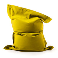 Yellow Sailcloth Bean Bag