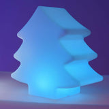 Sapin Lumineux LED 25C, lampe sapin LED sans fil bleue, décoration intérieure et jardin, lumière d’ambiance